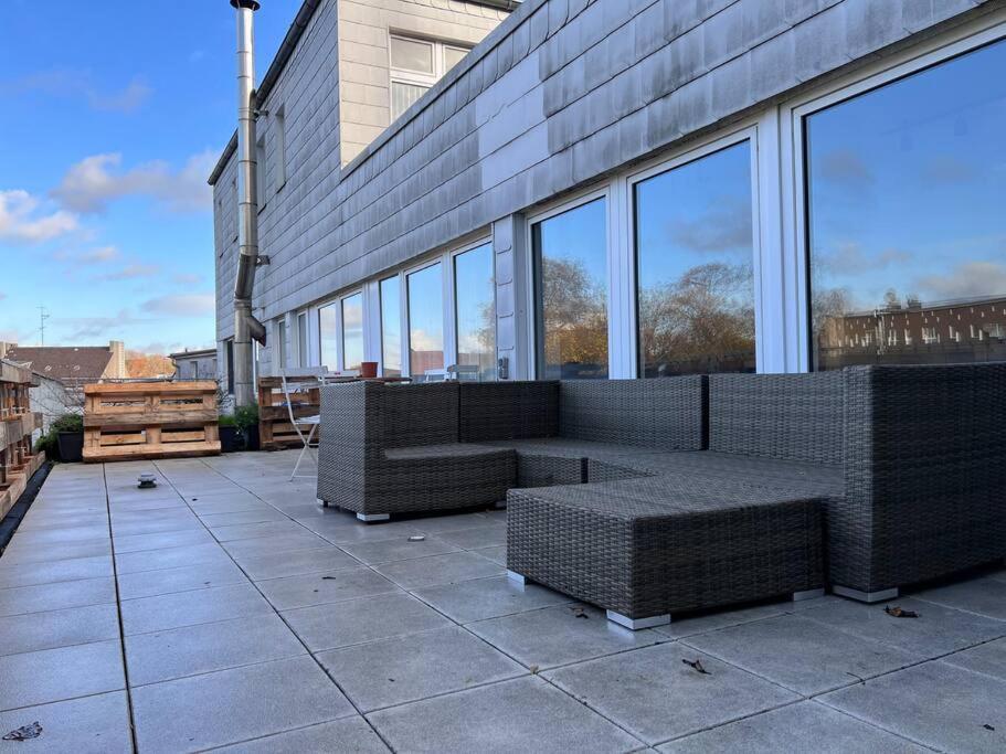 Zentrales Grosszuegiges Apartment Mit Dachterrasse! Bochum Exterior photo